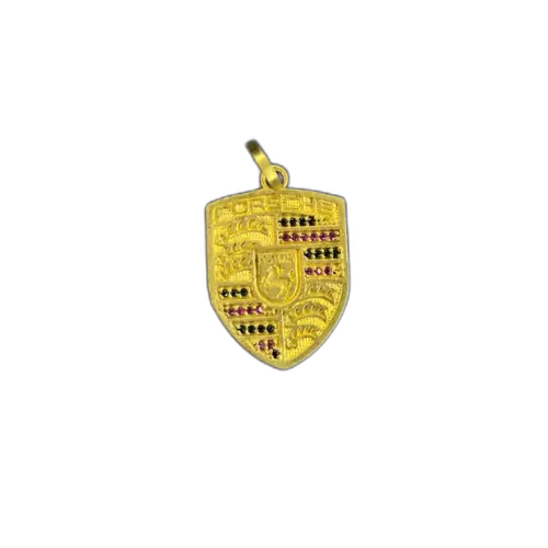 pingente porche cravejado - infinity 18k