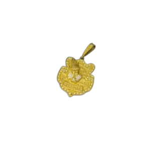 pingente Medalha acredita cravejado - infinity 18k