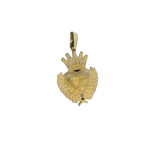 pingente Jesus é o dono - infinity 18k