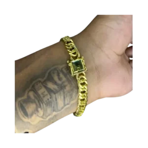 Pulseira grumet 8mm - infinity 18k