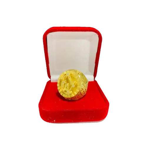 Dedeira meia cana com vidro quebrado - infinity 18k